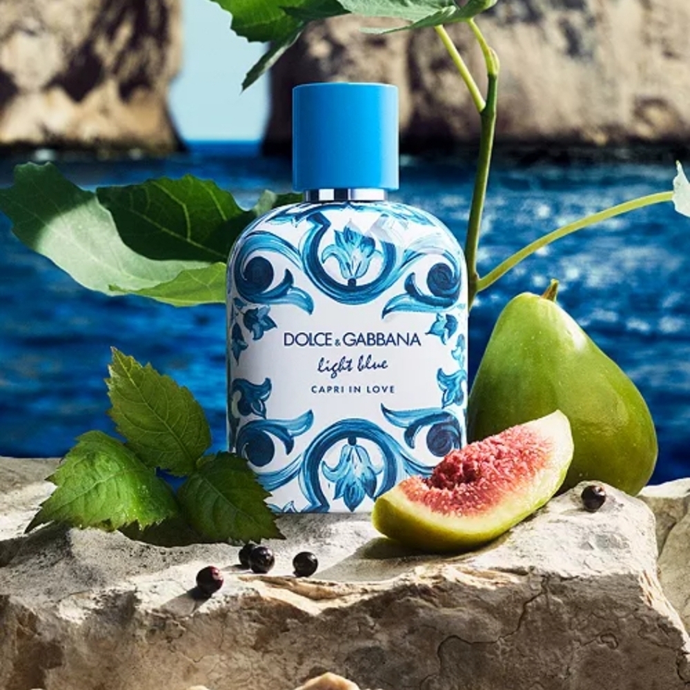 Dolce & Gabbana Light Blue Capri Body Oil